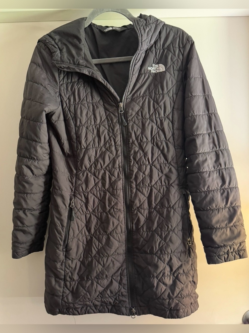The North North Face Womens Tamburello Quilted Hooded Parka Jacket small